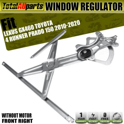 Front Right Window Regulator for Toyota Landcruiser Prado 150 4Runner Lexus Base - image 1 of 4