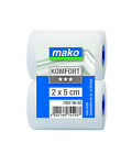 Mako Mini-Lackroller Malerwalze klein Eckenroller Ersatzwalzen
