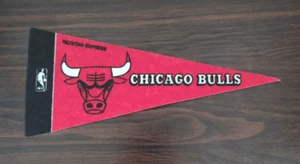 Pennant, Chicago Bulls, Mini, Mancave, Sportsbar, Kids Room, Playroom - Picture 1 of 2