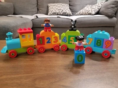 LEGO DUPLO  My First Number Train & Garbage Truck - USED, NO BOX - Image 1 of 4