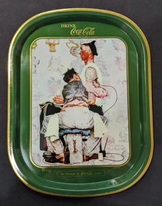 Vintage The Romance of Coca Cola Norman Rockwell After the Tattoo Artist Plate - Picture 1 of 6