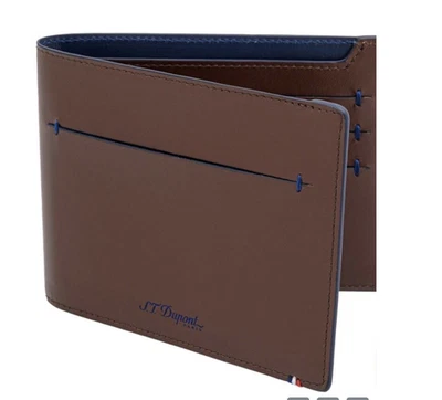 S.T. Carteira fina masculina de couro Dupont D Line 184100 US$ 425,00 - Imagem 1 de 4