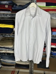 PRADA Luxury Striped Shirt Button Up Long Sleeve - Picture 1 of 7