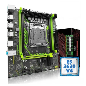 X99-8D4 ATX Motherboard Set + Xeon E5 2630 V4 CPU + 16GB DDR4 2133MHZ RAM Bundle - Picture 1 of 8