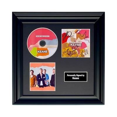 Keane Hand SIGNED Cause And Effect Luxury CD Photo Display & COA  Autographed - Image 1 of 4