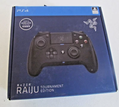 PS4  & PC Razer Raiju Tournament Edition  Video  Game Controller - Image 1 of 4