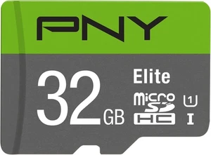 PNY 32GB Elite Class 10 U1 microSDHC Flash Memory Card - 100MB/s Read, Class 10 - Picture 1 of 7