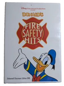 Disney Donald's Fire Safety Hits DVD 1965 1991 Enhanced Classroom Edition New - Picture 1 of 6