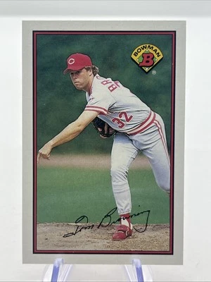 1989 Bowman - Tom Browning #306 - Image 1 of 2