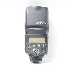 Canon 430EX Speedlite Flash with Case New-Like Condition Top Mint JAPAN - Picture 1 of 7