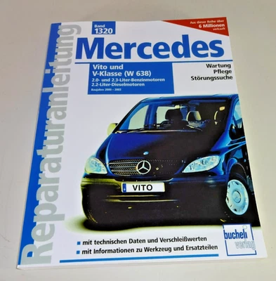 Manual de Reparación Mercedes Vito 113/114/108 CDI - W 638 - Año Fabricación Ab - Imagen 1 de 2
