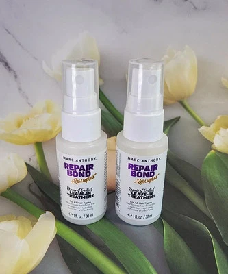 2x Marc Anthony Repair Bond + Rescuplex Leave-IN Treatment 1 oz 30 ml Each  - Image 1 of 3