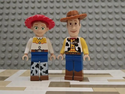 LEGO Woody & Jessie Minifiguras - 7597 7594 Toy Story - Western Train Chase Foto 1 de 3