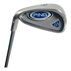 Ping G5 White Dot 6 Iron Left-Handed TFC 100 Graphite Shaft Regular Flex 37" - Picture 1 of 11