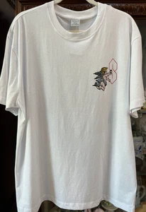 Cotton On T-Shirt Tagger Cherub Angel Graffiti Cool S Herren XL Loose Fit Neu mit Etikett LESEN - Bild 1 von 5