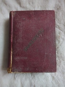 Vtg Antique THE COMPLETE WORKS OF WILLIAM SHAKESPEARE 1890 HC Rough Condition - Picture 1 of 16