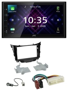 JVC DAB 2DIN MP3 Bluetooth USB Autoradio für Hyundai I30 (ab 2017) - Bild 1 von 10