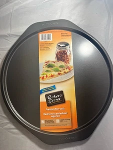 6x Baker’s Secret Premium Non-Stick Pizza Pan 12" Round Bakeware Kitchen Set - Picture 1 of 3