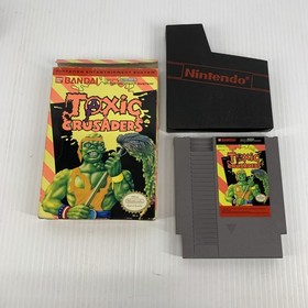 Toxic Crusaders Nintendo Entertainment System NES Authentic With Box