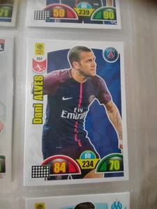 Dani Alves PSG  Carte Panini Adrenalyn Ligue 1 2018-19 #257 - Imagen 1 de 2