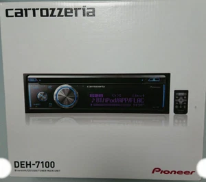 Pioneer Carrozzeria DEH-7100 1DIN CD Bluetooth Car Audio JAPAN New!! - Picture 1 of 6