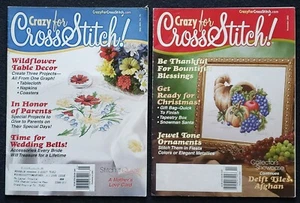 Crazy for Cross Stitch – 2003 Magazine Lot - Picture 1 of 2