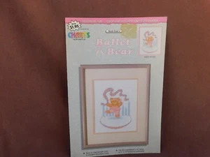 Ballet Bear Counted Cross Stitch Pattern Sarah Evan Color Charts - Picture 1 of 2