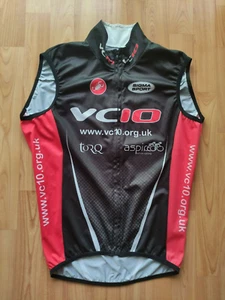 Castelli VC10 Team Windproof Packable Light Cycling Vest Size: M NEW ! - Picture 1 of 14