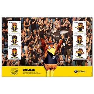 New Zealand - GOLDIE Official Mascot of the New Zealand Olympic team - Picture 1 of 1