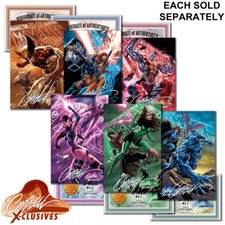 UNCANNY X-MEN #1A,1B,1C,1D,1E,1F SIGNED BY J. SCOTT CAMPBELL ~ Sold Separately