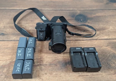 JVC GC-PX10 12.0 Megapixel HD Memory Hybrid Video Camera, CMOS Sensor, 10x Optic - Image 1 of 4