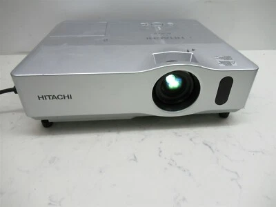 Hitachi CP-X300 Digital Projector 3LCD XGA 2600 Lumen Movie Theater Deck Silver - Photo 1/4