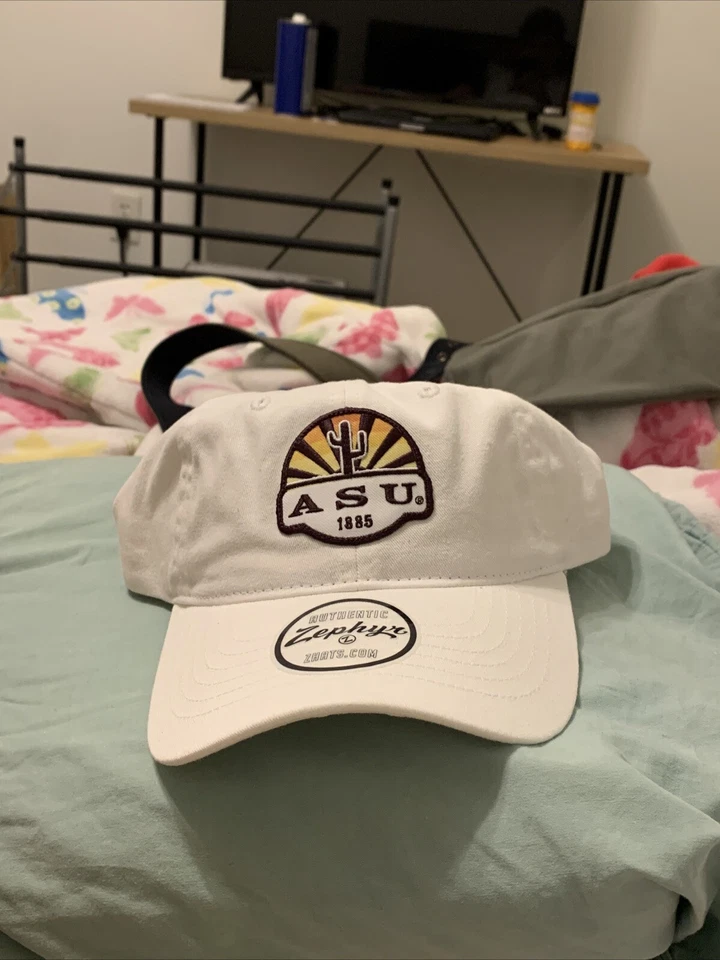 Zephyr Arizona State Sun Devils “University" Zephyr Hat White - Image 1 of 1