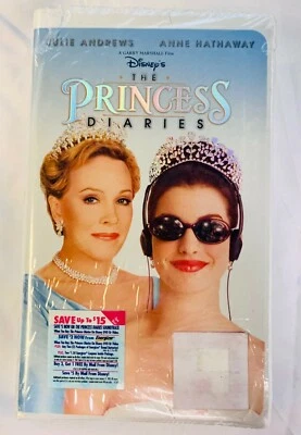 Disney's The Princess Diaries (VHS, 2001) Clamshell Case, Brand New Sealed! - Image 1 of 3