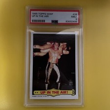 1985 Topps WWF UP IN THE AIR #26 PSA 9 Low Pop