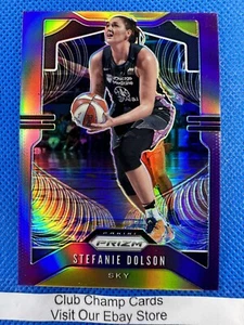 Baloncesto 2020 #43 Stefanie Dolson Panini Prizm WNBA púrpura Prizm 122/125 Sky - Imagen 1 de 3
