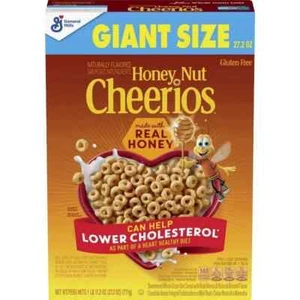General Mills Cheerios 2 Pack/27.2oz Each Honey Nut Breakfast Cereal - Picture 1 of 3