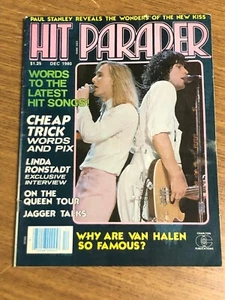 HIT PARADER MAGAZINE DEC 1980 QUEEN KISS ROLLING STONES CHEAP TRICK VAN HALEN - Picture 1 of 19