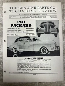 Original 1941 Packard Technical Review, Series 12 - Picture 1 of 3