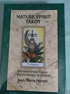 Nature Spirit Tarot 2015 1st ed. Jean Herzel, extra large, Factory Sealed RARE - Foto 1 di 5