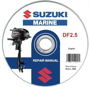 Suzuki DF2.5 - Manual De Taller De 4 Tiempos Fuera De Borda - Imagen 1 de 7