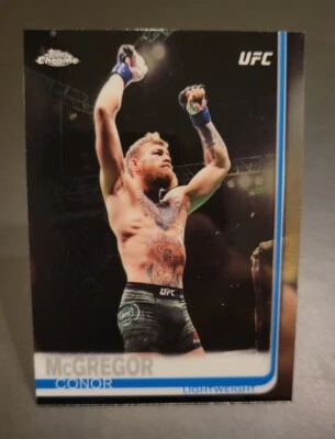 2019 Topps Chrome UFC Conor McGregor #93 - Image 1 of 2