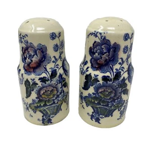 Vintage Charlotte Royal Crownford Ironstone Inghilterra sale pepe shaker floreale - Foto 1 di 11