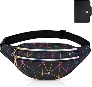 Waist Bag, Slim Runner Waist Pack for Jogging, Gym, Cycling, Marathon - Picture 1 of 12