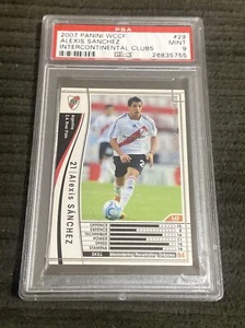2007 Panini WCCF #29 Alexis Sanchez PSA 9 Rookie Pop 1/1 Highest Graded - Picture 1 of 2