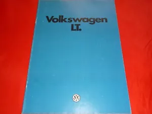 VW LT 28 - 45 Pedido Combi Pick-Up Doble Cabina Chasis Folleto de 1979 - Imagen 1 de 10