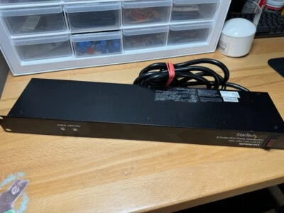 StarTech RKPW081915 Power Distribution Panel - Black - Image 1 of 4