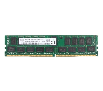 SK Hynix 16GB PC4-2400T-RB1-11 DDR4 REG-ECC DIMM HMA42GR7AFR4N-UH T2 AA Memory" - Image 1 of 4