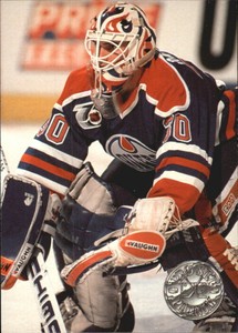 1991-92 Pro Set Platinum Oilers Hockey Card #36 Bill Ranford