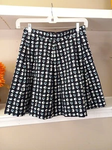Falda forrada plisada con estampado Banana Republic para mujer talla 4 - Imagen 1 de 11